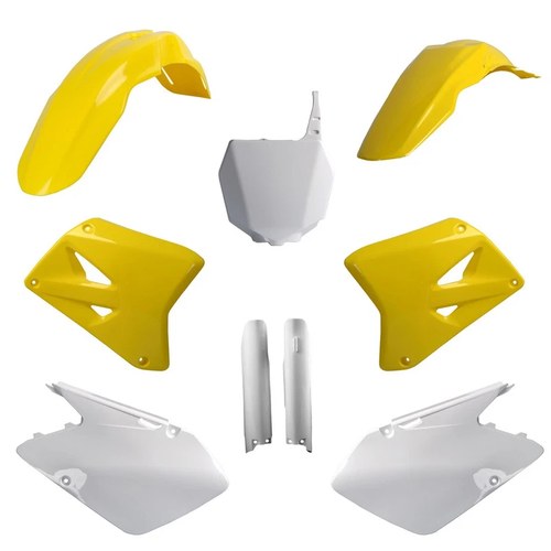 Polisport Plastic Kit + Fork Guards Suzuki RM125 07-08, RM250 07-08, OEM Style
