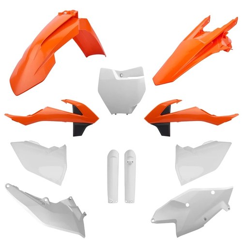 Polisport Plastic Kit + Fork Guards KTM SX/SX-F/XC/XC-F 2016-2018, OEM 18
