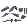 Polisport Plastic Kit + Fork Guards KTM SX/SX-F/XC/XC-F 2019-2022, Nardo Grey
