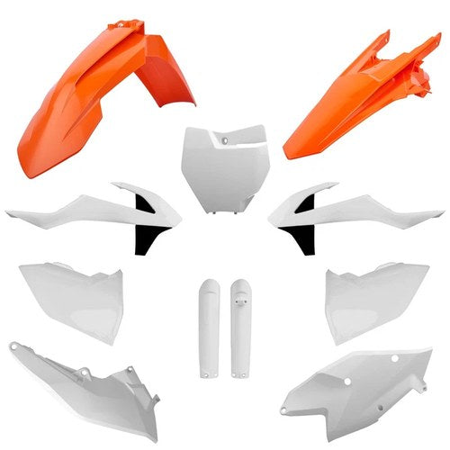 Polisport Plastic Kit + Fork Guards KTM SX250 2017-2018, OEM 17