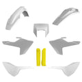 Polisport Plastic Kit + Fork Guards Husqvarna FE250-501 2020-2023, White