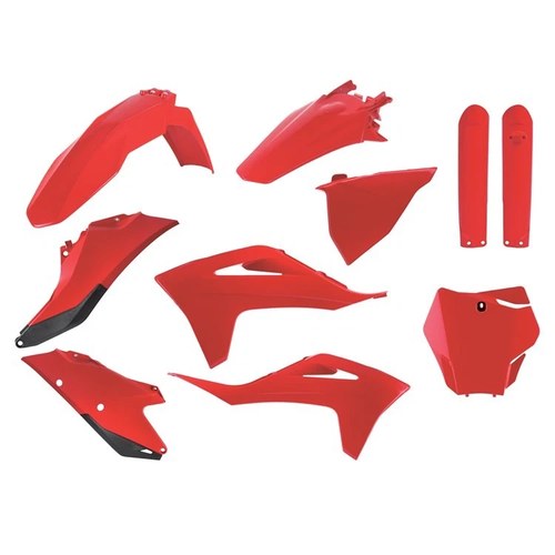 Polisport Plastic Kit + Fork Guards Gas MC/EX 125-300 2021-2023, OEM Style