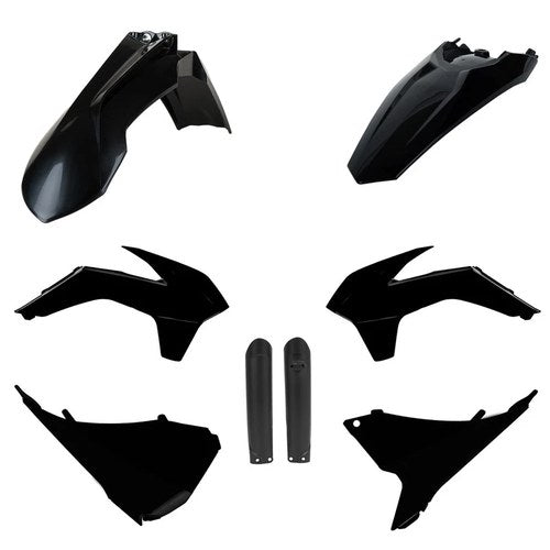 Polisport Plastic Kit + Fork Guards KTM EXC/EXC-F 2016, Black