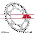 JTR1876.42 Rear Sprocket 42 Tooth Pitch 525 Silver