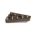 Rfx Pro Replacement CNC Solid Rear Brake Foot Pedal Lever Tip (Titanium Grey)