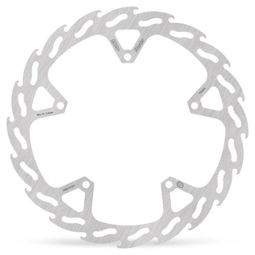 Moto Master Front Fixed Brake Disc Flame For Yamaha YZF-R 125 2008-2013