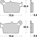 Sbs Brake Pads Rear For Swm SM 125 R 2018 - 2020