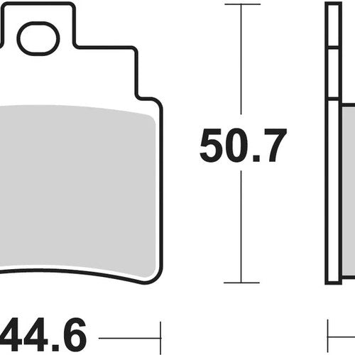 Sbs Brake Pads Front For Sym Gts 300 2009 - 2013