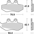 Sbs Brake Pads Front For Malaguti Xtm 50 2019 - 2023