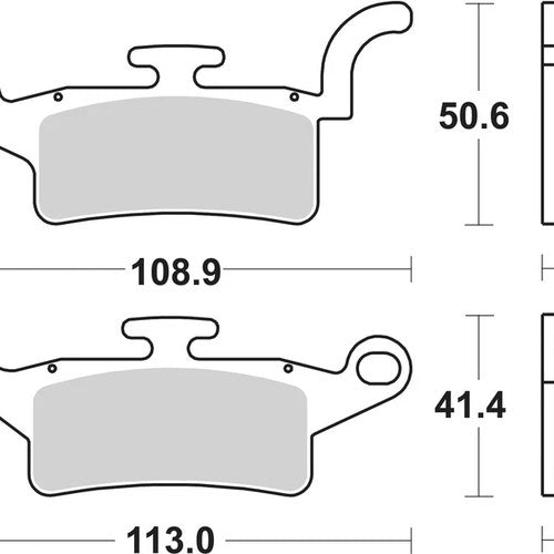 Sbs Brake Pads Front For Yamaha 125 Xenter 2012 - 2018