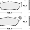 Sbs Brake Pads Front For Husqvarna 701 Enduro LR 2020