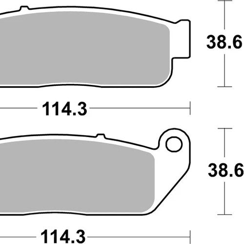 Sbs Brake Pads Front For Indian 1000 Scout Sixty 2016