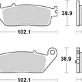 Sbs Brake Pads Rear For Kymco 700 MyRoad, ABS 2009 - 2015