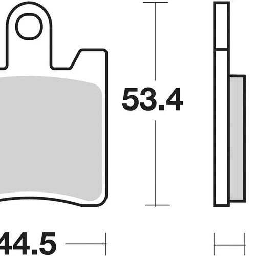 Sbs Brake Pads Front For Sym 250 Joymax Sport 2016 - 2017