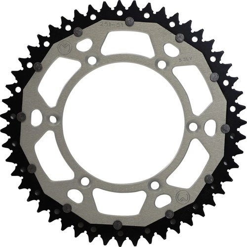 Rear Dual Sprocket For Yamaha WR 450 F 2005