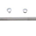 Chrome Flush Mount Front Axle for Harley-Davidson