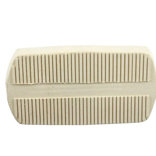 White Flh Brake Pedal Rubber Kit for Harley-Davidson