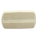 White Flh Brake Pedal Rubber Kit for Harley-Davidson