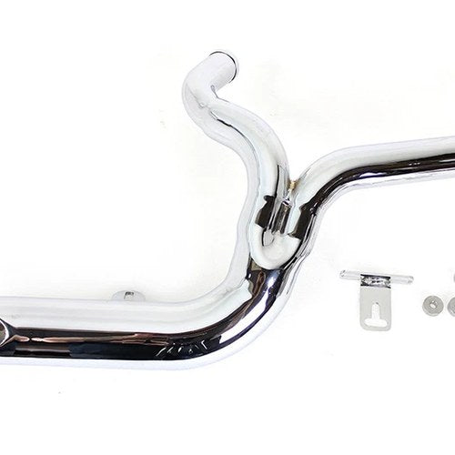 Fxd 2:1 Lake Side Pipe Exhaust Chrome for Harley-Davidson