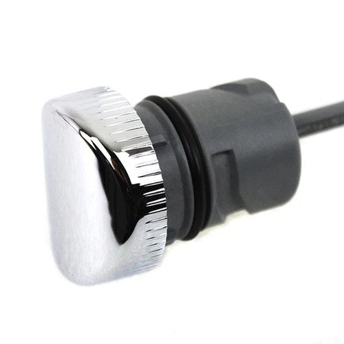 Oil Tank Dipstick Cap Assembly Chrome for Harley-Davidson