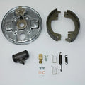 Rear Hydraulic Brake Backing Plate Kit Chrome for Harley-Davidson