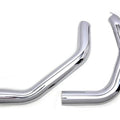 Plain Heat Shield Set Chrome for Harley-Davidson