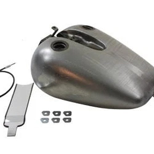 Bobbed 4.0 Gallon Gas Tank Raw for Harley-Davidson