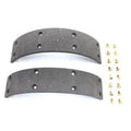 Rear Brake Shoe Lining Set with Rivets for Harley-Davidson