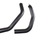 Smooth Heat Shield Set Black for Harley-Davidson