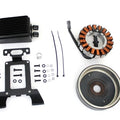 Alternator Charging System Kit 54 Amp Black for Harley-Davidson