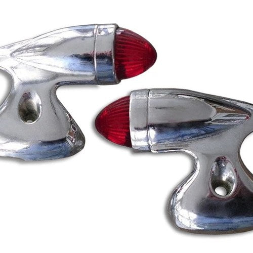 Gunner Style Marker Lamp Set for Harley-Davidson