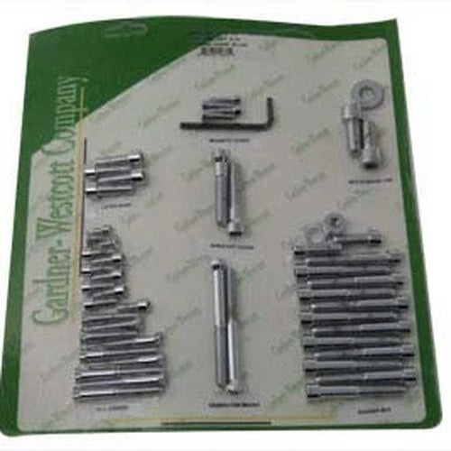 Engine Dress Up Screw Kit Allen Chrome for Harley-Davidson