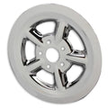 Rear Pulley Cover 68 Tooth Chrome for Harley-Davidson