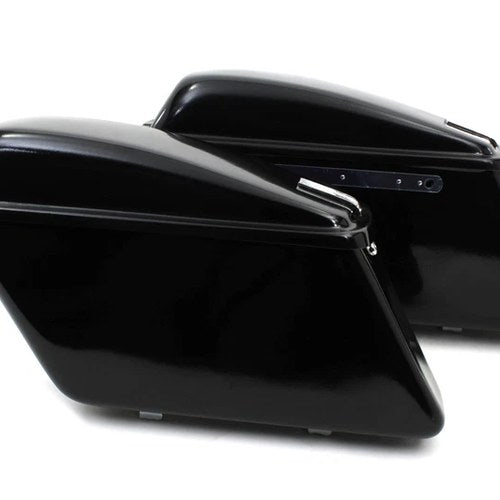 Replica Saddlebag Set Black for Harley-Davidson