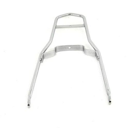 24 inch Round Sissy Bar Flat Fender Style Chrome for Harley-Davidson