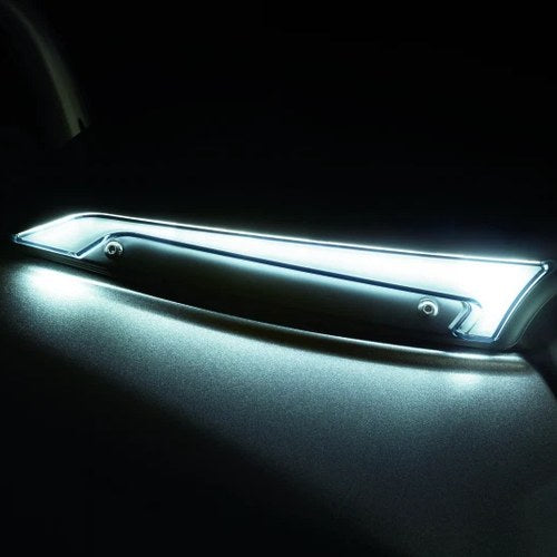 Kuryakyn For Tracer Windshield Trim Lights Black
