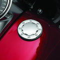 Kuryakyn Vented Flush Mount For Gas Cap Chrome