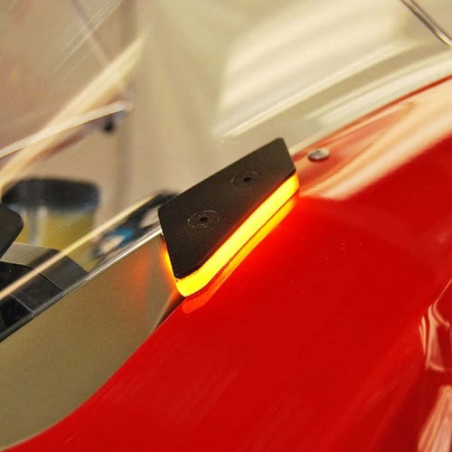 New Rage Cycles For 18+ Ducati Panigale V4 Mirror Block Off Turn Signals
