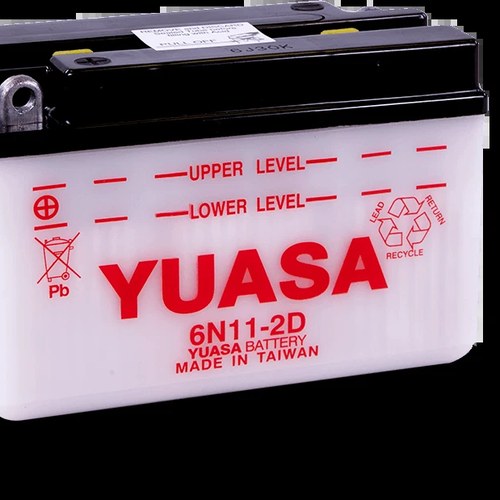 Yuasa For 6N11-2D Conventional 6 Volt Battery