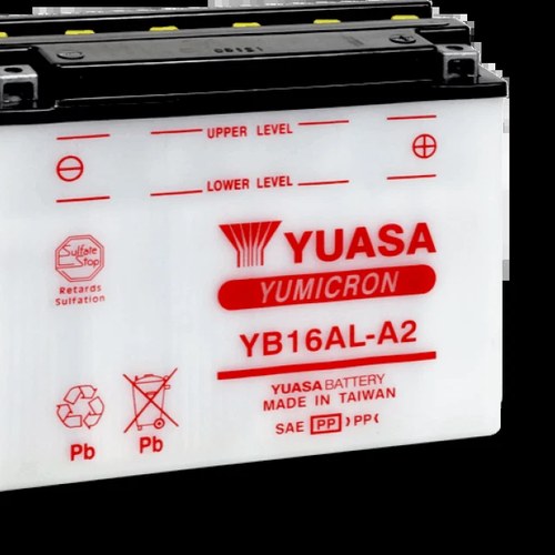 Yuasa YB16AL-A2 Yumicron For 12 Volt Battery