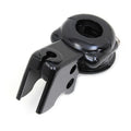 Clutch Hand Lever Bracket with Clamp Black for Harley-Davidson
