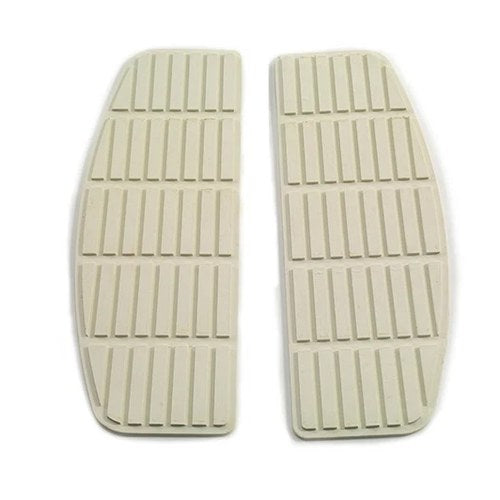 Footboard White Mat Set for Harley-Davidson