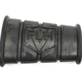 Black Rubber Kick Starter Pedal With Flh Logo for Harley-Davidson