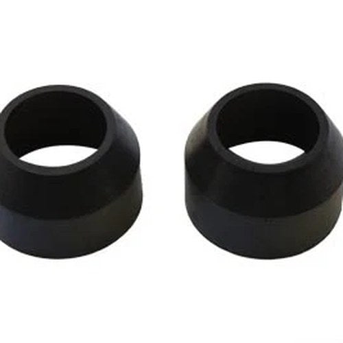 41mm Rubber Fork Boots Black for Harley-Davidson