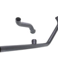 Kick or Electric Exhaust Header Kit Black for Harley-Davidson