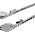 Batique Style Exhaust Tube Set Chrome for Harley-Davidson
