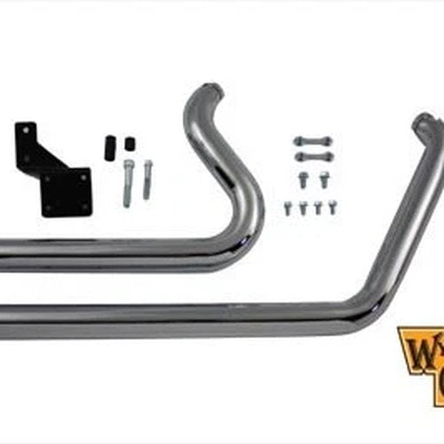 Wyatt Gatling Drag Exhaust Pipe Set Short Stuff Style for Harley-Davidson