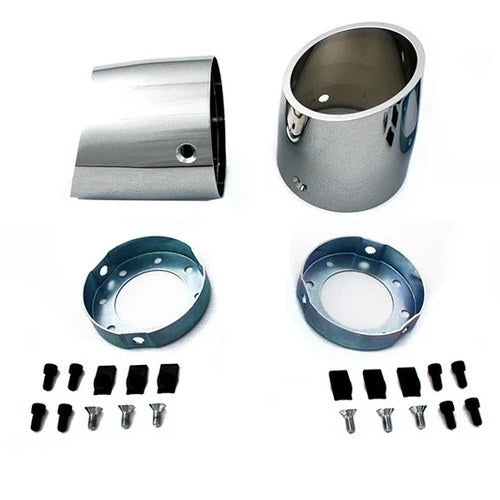 Slash Style Tips for 4 inch Mufflers for Harley-Davidson