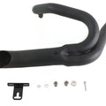 Black Wyatt Gatling 2 into 1 Exhaust Pipe Header Kit for Harley-Davidson