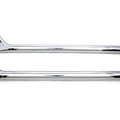36 inch Straight Fishtail Extension Set Chrome for Harley-Davidson